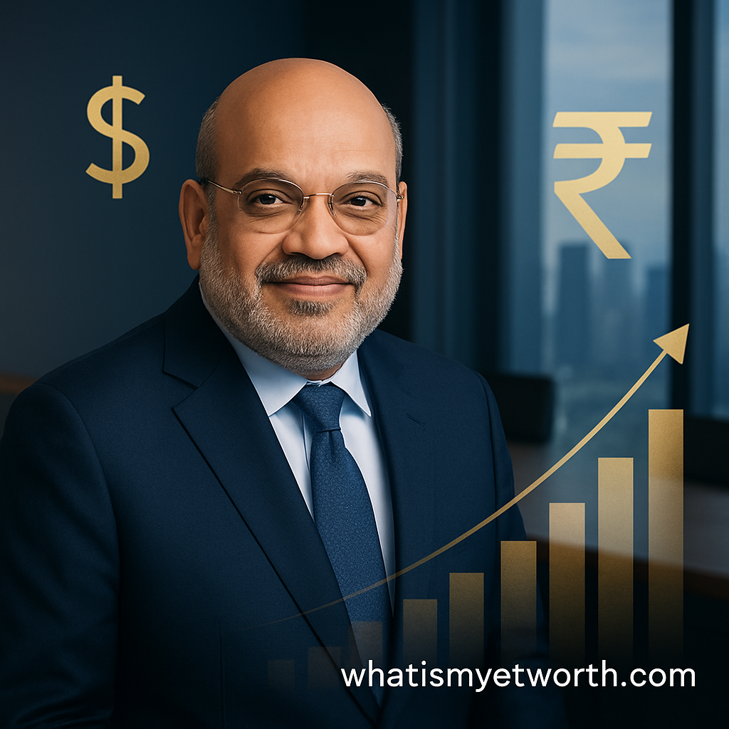 Amit Shah Net Worth & Salary 2025